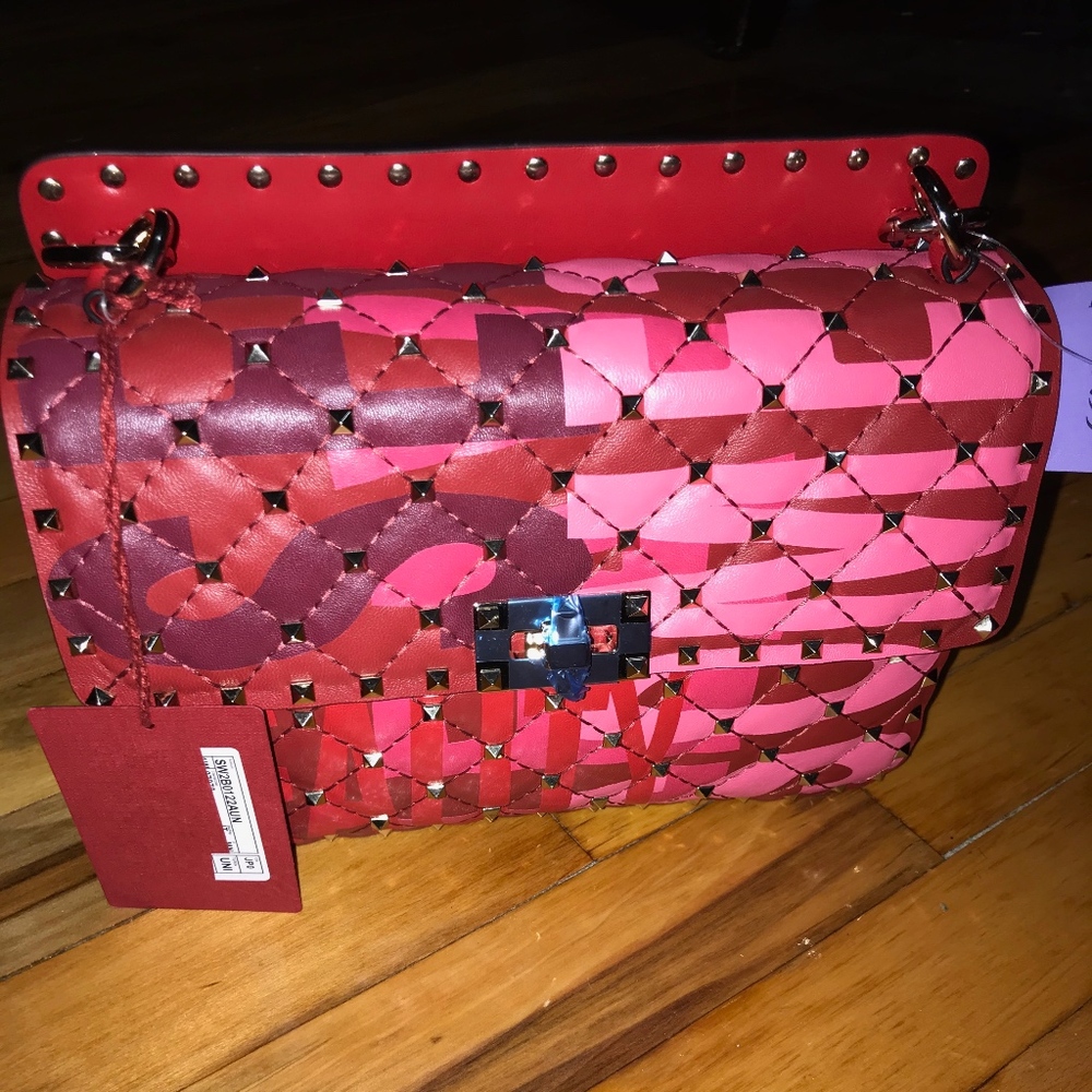Valentino Garavani Rockstud Spike Leather Bag